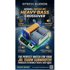JBL 1500W SUB CROSSOVER HEAVY BASS WEAH-89 JBL 1500W SUB CROSSOVER HEAVY BASS WEAH-89