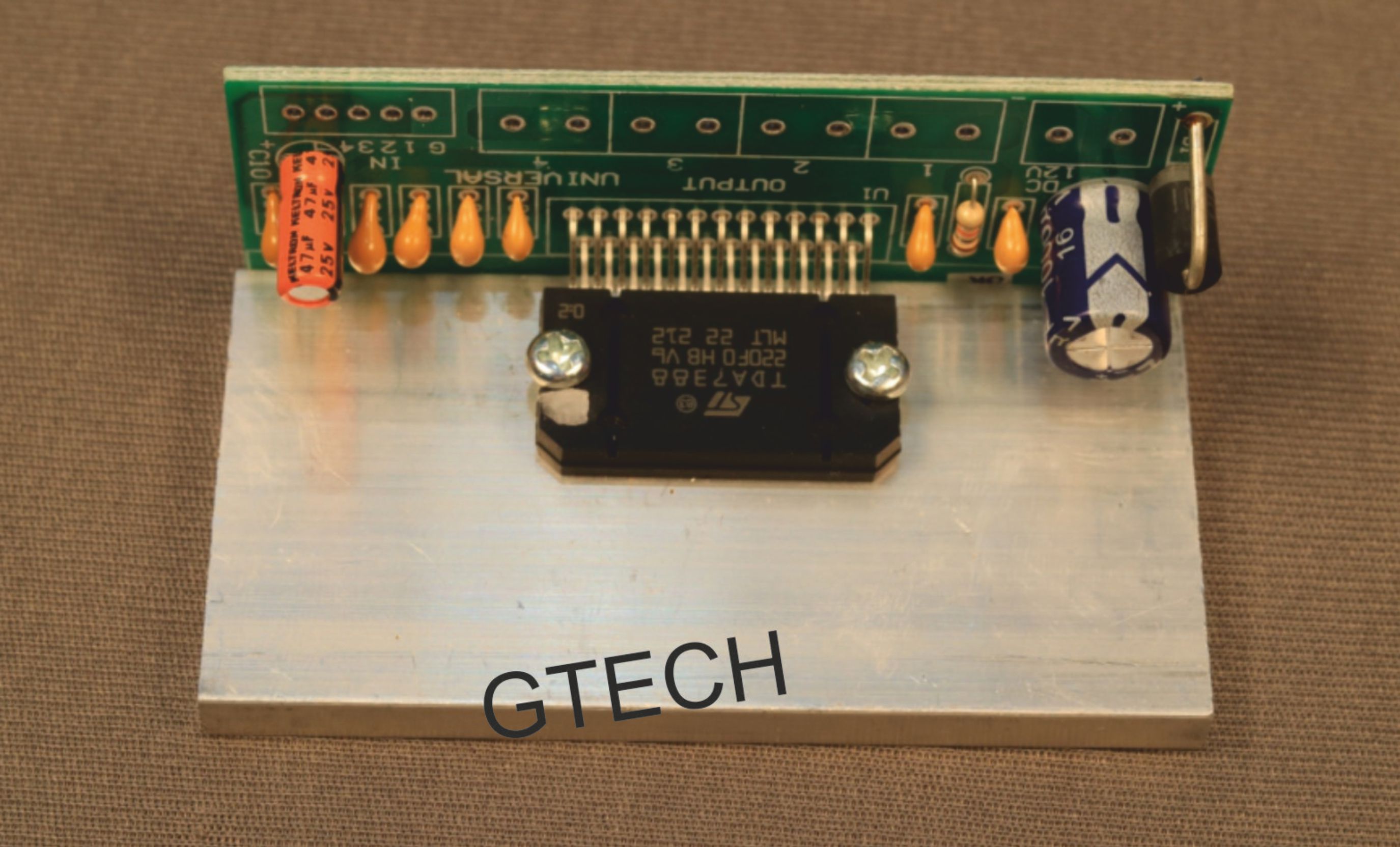 4CH AMP TDA 7388 BOARD - UNIVERSAL AUDIO