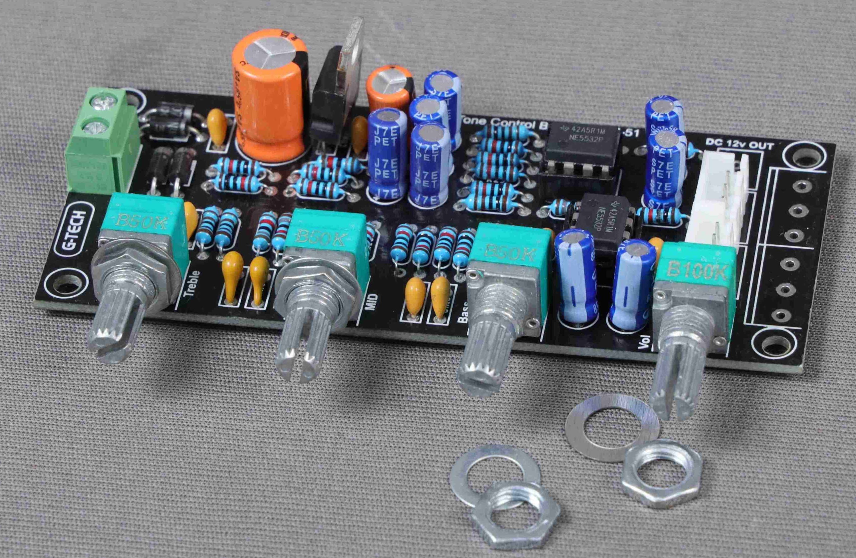TONE CONTROL BOARD WM51 - GTECH