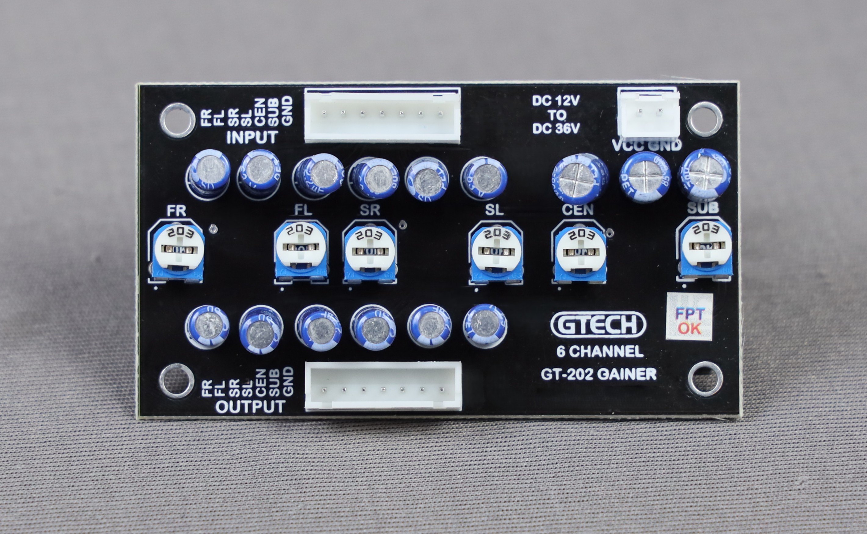 6 CHANNEL GAINER GT-202 - GTECH - 8782