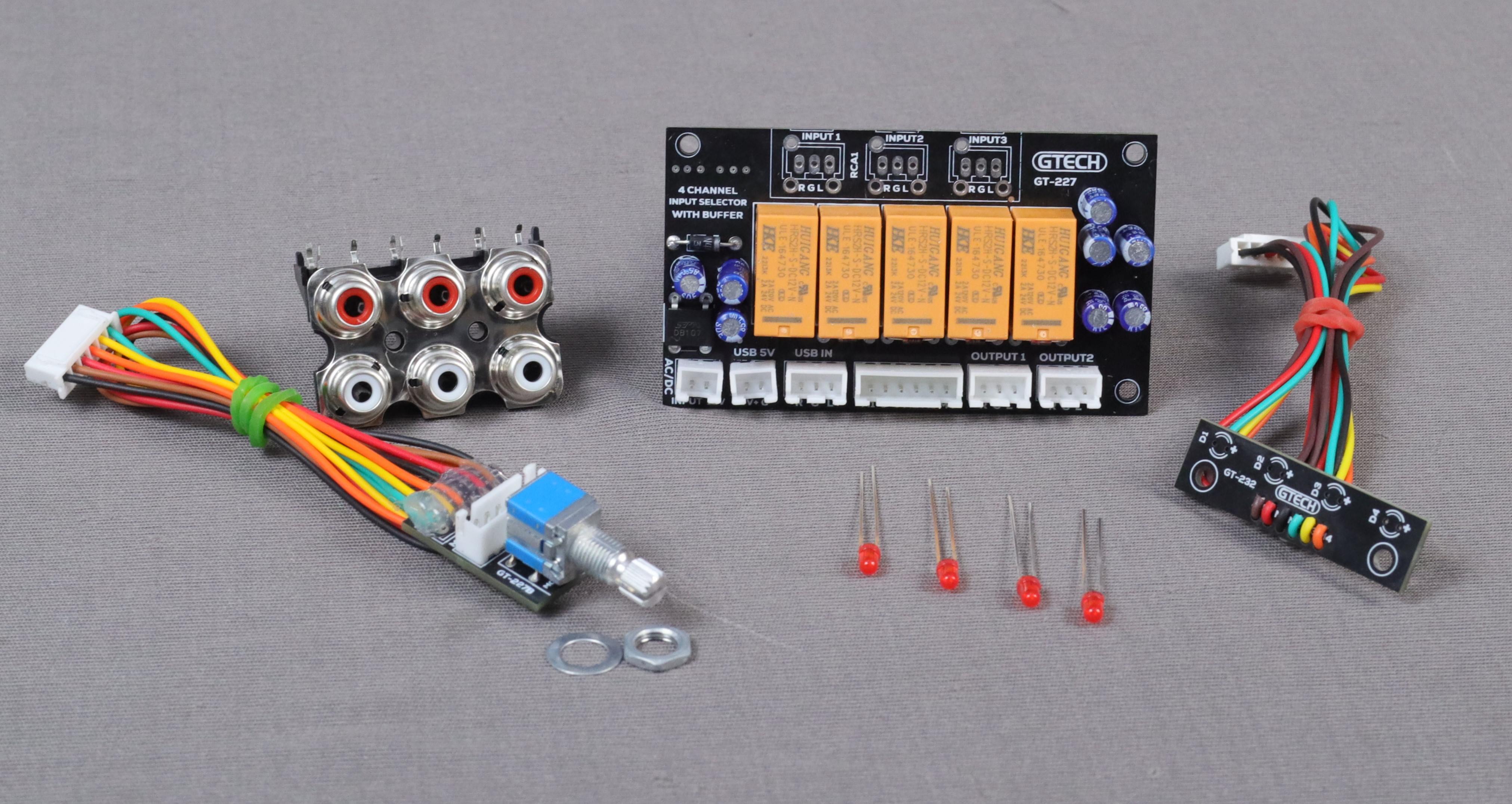 GT227 4CH INPUT SELECTOR WITH BUFFER