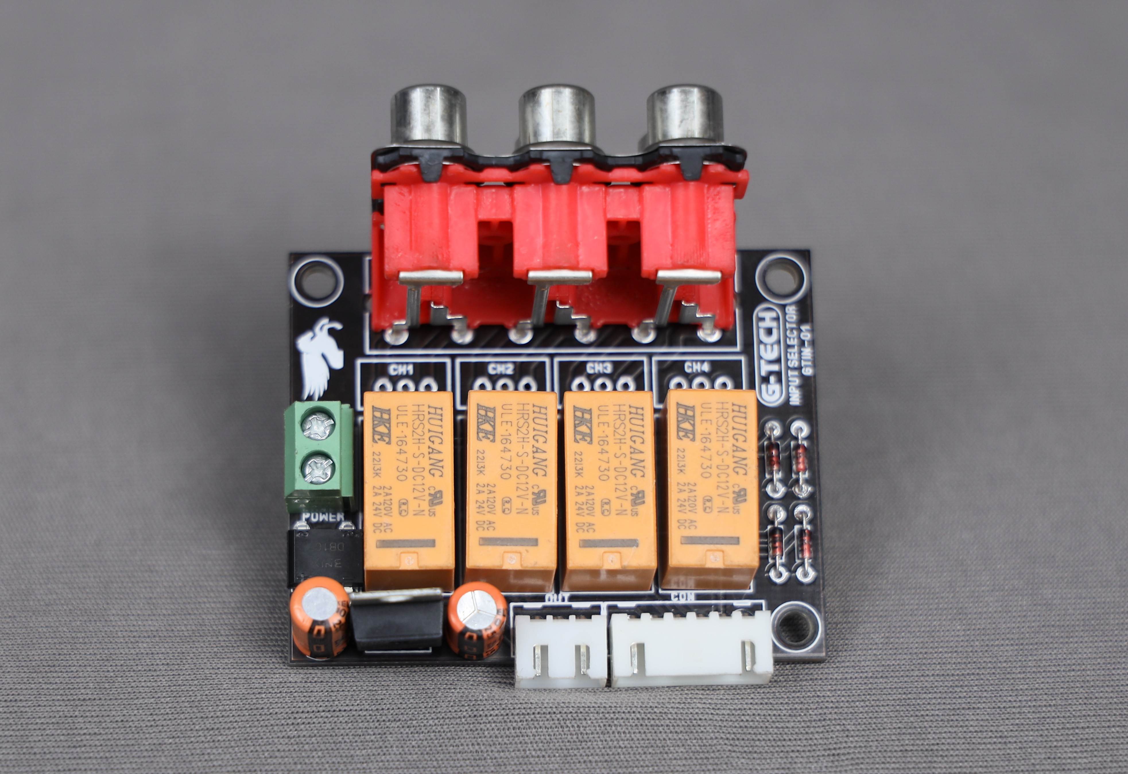 4 WAY AUDIO INPUT SELECTOR - GTECH