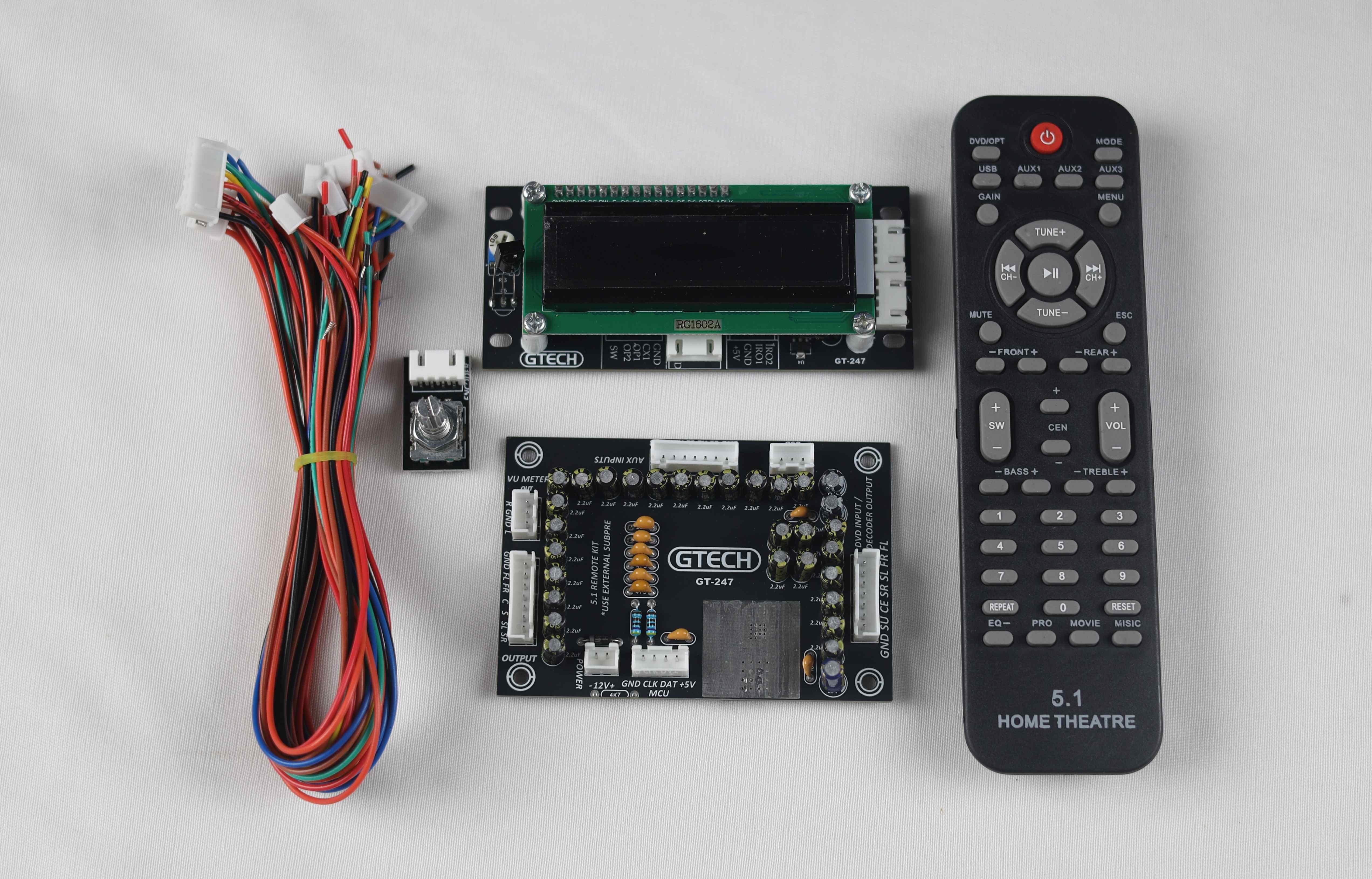 5.1 REMOTE KIT BLACK DISPLAY - GTECH