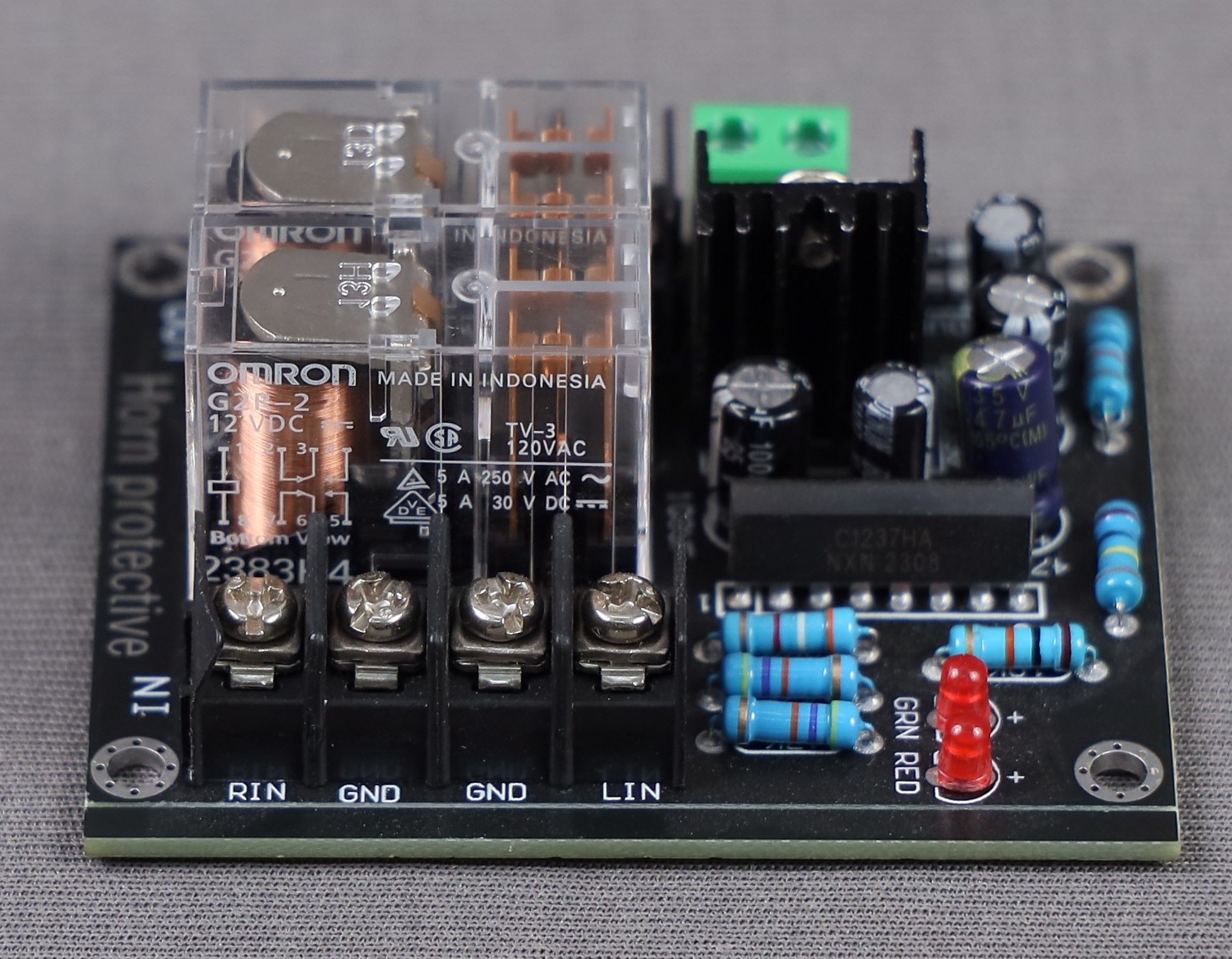 2 CH SPEAKER PROTECTION BOARD