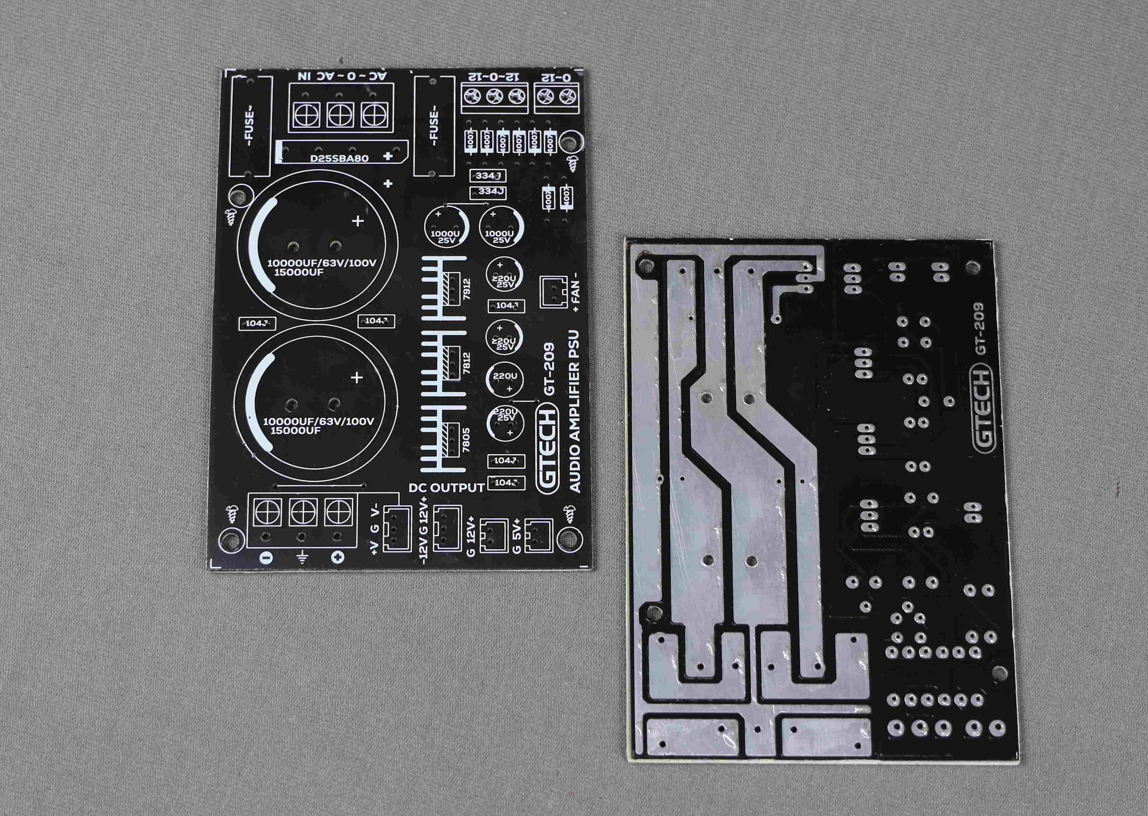 GT 209 POWER SUPPLY 2CAP PCB DIY KIT- GTECH